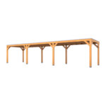 Douglas overkapping 307x1169cm Verando, Living